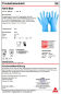 Preview: HASE 905535 Nitril Blue Einweghandschuh aus Nitril