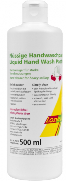 LONEIH flüssige Handwaschpaste (6 x 500ml) - Heinol Shop